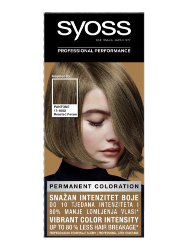 Syoss боя за коса - Permanent Colouration - 17-1052 Roasted Pecan