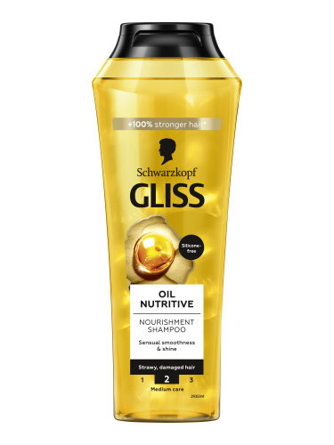 Schwarzkopf Gliss шампоан - Oil Nutritive Shampoo