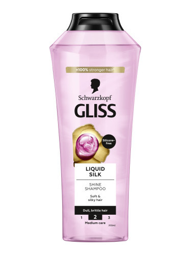 Schwarzkopf Gliss шампоан - Liquid Silk Shampoo (400ml)