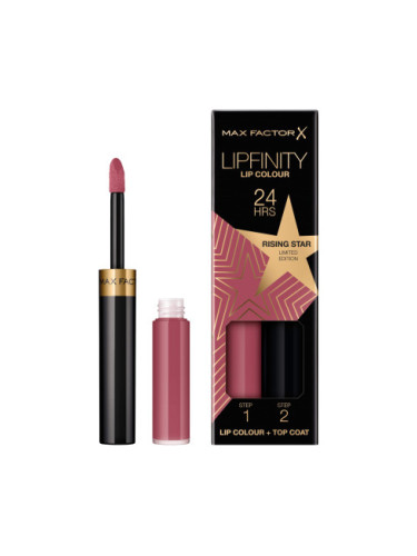 Max Factor Lipfinity 2-Step Long Lasting Lipstick - 084 Rising Star