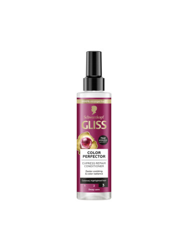 Schwarzkopf Gliss балсам - Color Perfector Express Repair Conditioner