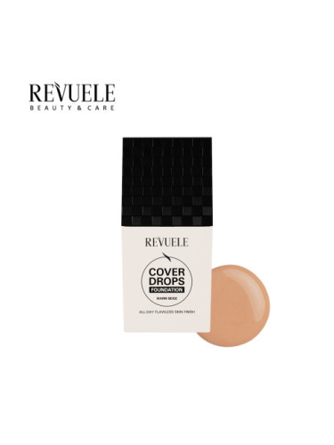 Revuele Cover Drops Foundation - Warm Beige