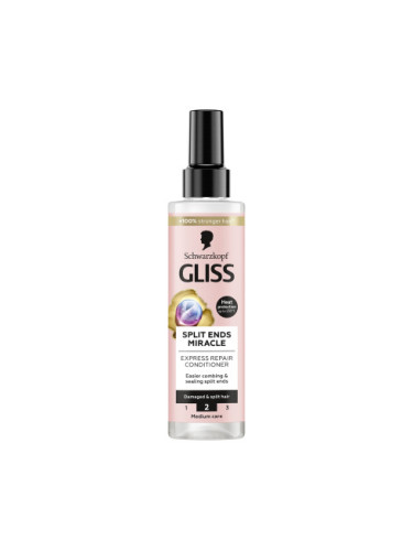 Schwarzkopf Gliss балсам - Split Ends Miracle Express Repair Conditioner