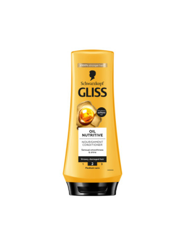 Schwarzkopf Gliss балсам - Oil Nutritive Conditioner