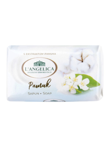 L'Angelica Твърд сапун Hard Soap With Cotton Extract