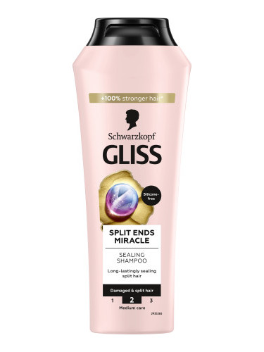 Schwarzkopf Gliss шампоан - Split Ends Miracle Shampoo