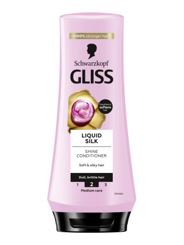 Schwarzkopf Gliss балсам - Liquid Silk Shine Conditioner