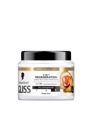 Schwarzkopf Gliss маска за коса - Total Repair 4-In-1 Hair Mask