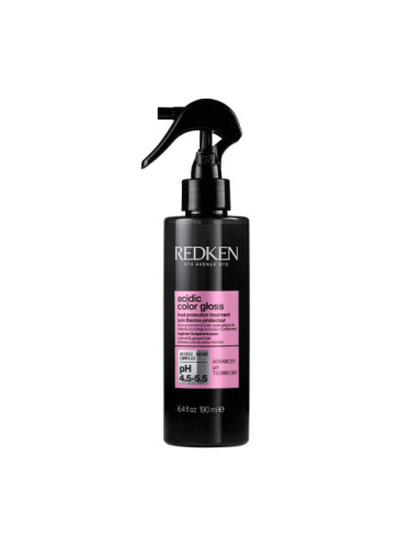 Redken NYC киселинен цвят Gloss Heat Protection Leave-In Treatment