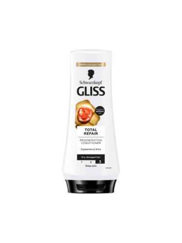 Schwarzkopf Gliss балсам - Total Repair Conditioner