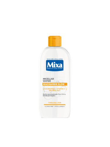 Мицеларна вода Mixa Niacinamide Glow