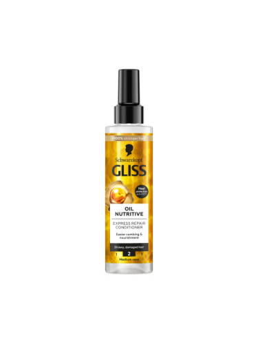 Schwarzkopf Gliss балсам - Oil Nutritive Express Repair Conditioner