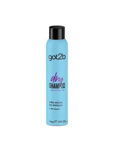 Schwarzkopf got2b сух шампоан - Dry Shampoo - Extra Volume