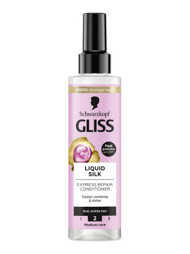 Schwarzkopf Gliss балсам - Liquid Silk Express Repair Conditioner