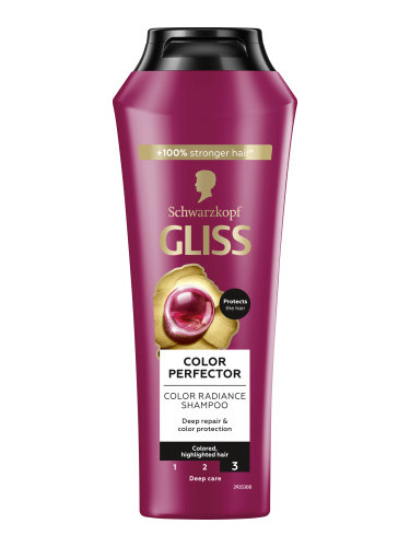 Schwarzkopf Gliss шампоан - Color Perfector Shampoo