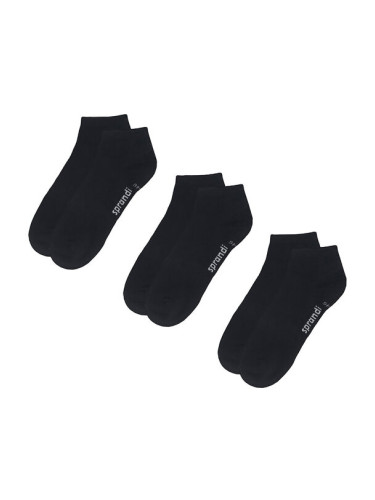 Sprandi Къси чорапи 0MB-003-AW23 (3-pack) Черен