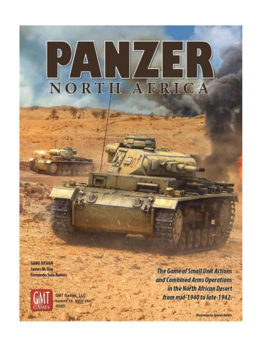  Настолна игра Panzer North Africa - Стратегическа