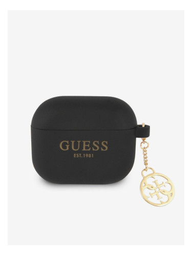 Guess 4G Charm Silikonové AirPods 3 Black Калъф Lilav