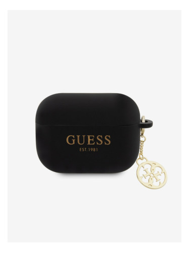 Guess 4G Charm Silikonové AirPods Pro 2 Black Калъф Lilav