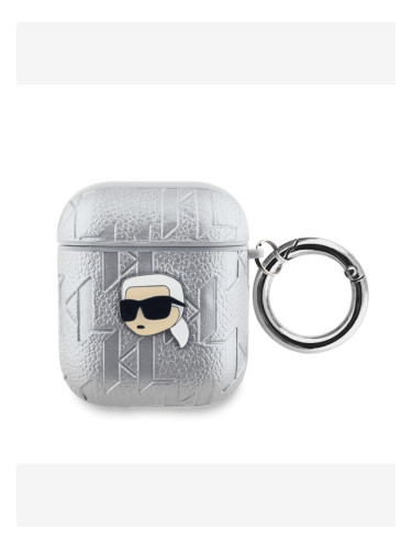 Karl Lagerfeld AirPods 1/2 Калъф Srebaren