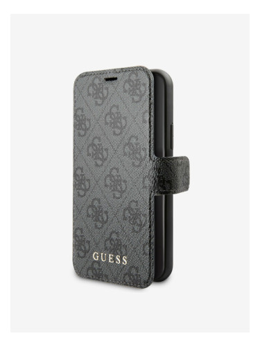 Guess 4G Book iPhone 11 Grey Калъф Lilav