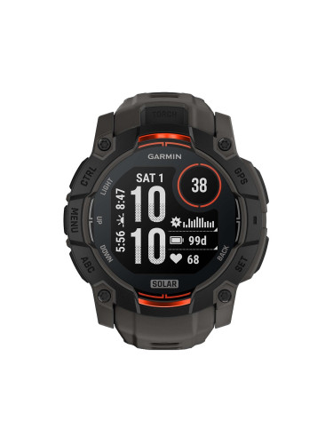 Смарт часовник Garmin Instinct 3 Solar Black/Charcoal 010-02935-00