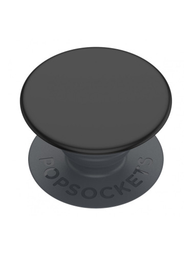 Оригинален попсокет PopSockets® PopGrip Basic Black, Черен