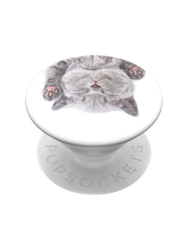 Оригинален попсокет PopSockets® PopGrip Standard Cat Nap, Многоцветен