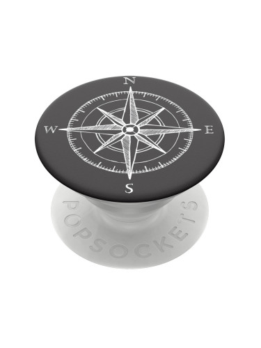 Оригинален попсокет PopSockets® PopGrip Standard Compass, Многоцветен