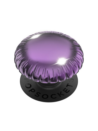 Оригинален попсокет PopSockets® PopGrip Premium Foil Balloon, Лилав