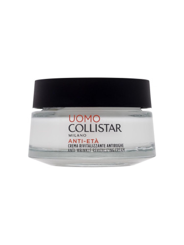 Collistar Uomo Anti-Wrinkle Revitalizing Cream Дневен крем за лице за мъже 50 ml увредена кутия