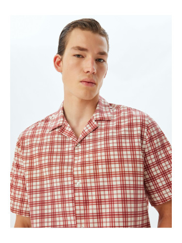 Koton Short Sleeve Shirt Boxy Cotton