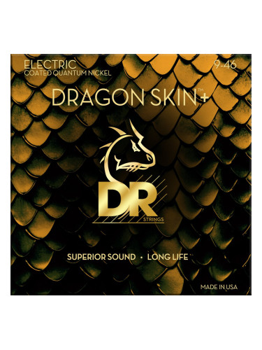 DR Strings Dragon Skin+ Coated Light to Medium 9-46 Струни за електрическа китара