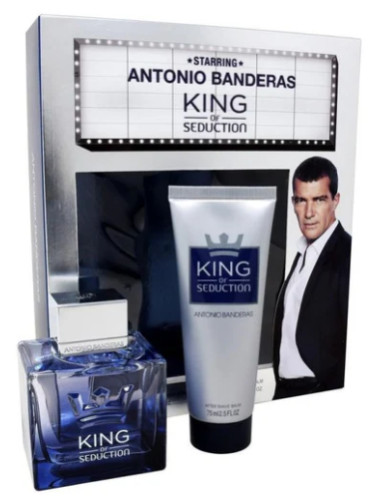 Antonio Banderas King of Seduction Мъжки комплект EDT Тоалетна вода 50 ml Афтършейв балсам 50 ml 