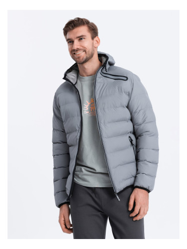 Ombre Men's mid-season quilted jacket