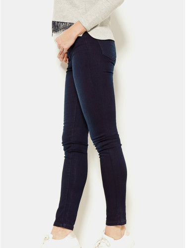 Navy blue slim fit jeans CAMAIEU - Women