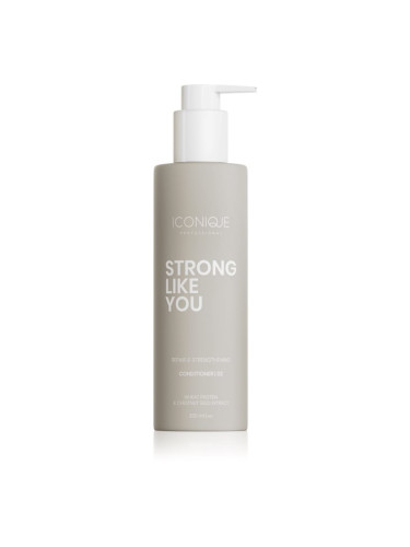 ICONIQUE Professional STRONG LIKE YOU Repair & Strengthening подсилващ балсам за увредена коса 250 мл.