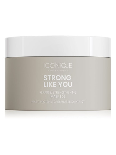 ICONIQUE Professional STRONG LIKE YOU Repair & Strengthening регенерираща маска за увредена коса 200 мл.