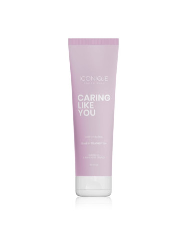 ICONIQUE Professional CARING LIKE YOU Deep Hydration Leave-in treatment 150 ml грижа без отмиване за суха и увредена коса 150 мл.