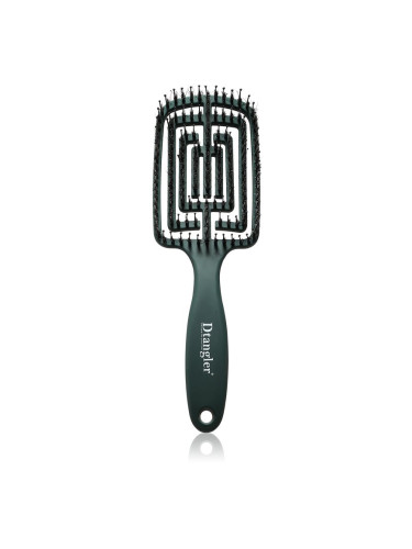 Dtangler Dry Blow, Glow And Go ръбеста четка за издухване боя Emerald Green 1 бр.