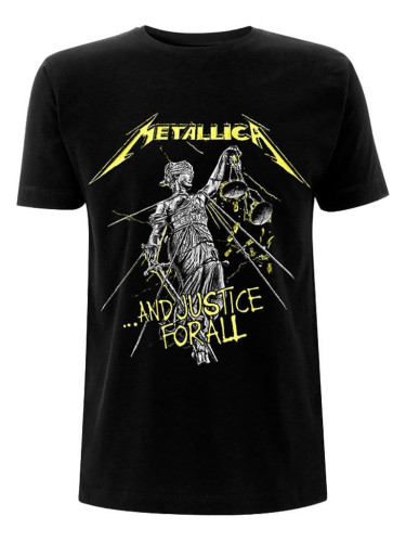 Metallica Риза And Justice For All Tracks Unisex Black M