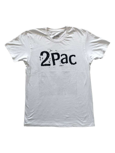 2Pac Риза Changes Back Repeat Unisex White S