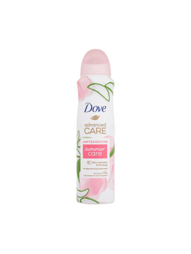 Dove Advanced Care Summer Care 72h Антиперспирант за жени 150 ml увреден флакон