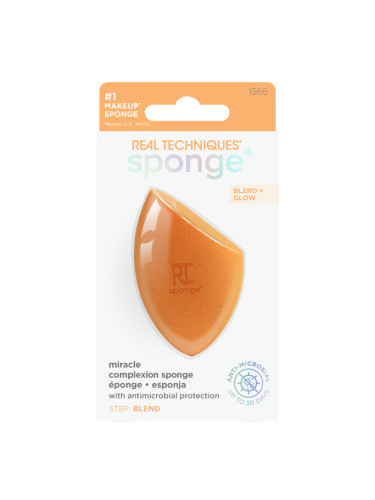 Real Techniques Miracle Complexion Sponge - гъба за нанасяне на фон дьо тен (85734)