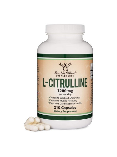 L-citrulline/ Л-цитрулин, 210 капсули Double Wood