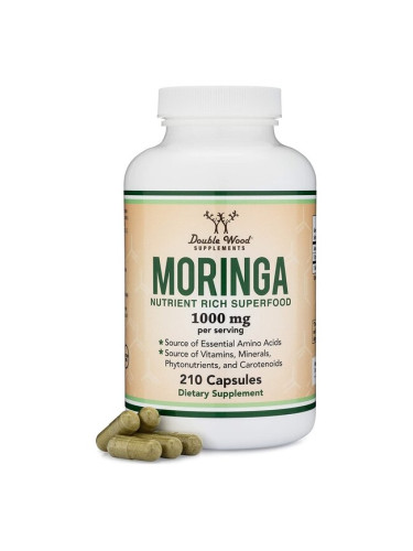 Moringa/ Моринга, 210 капсули Double Wood