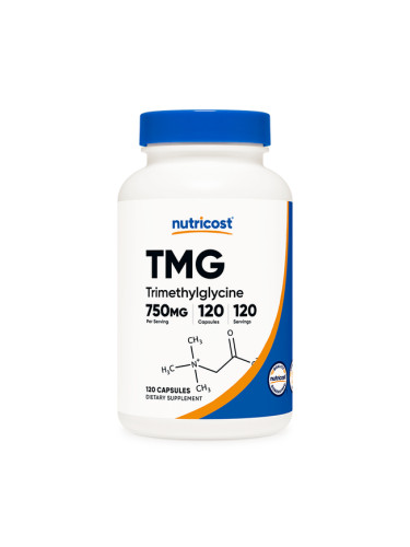 Триметилглицин 750 mg 120 капсули | Nutricost