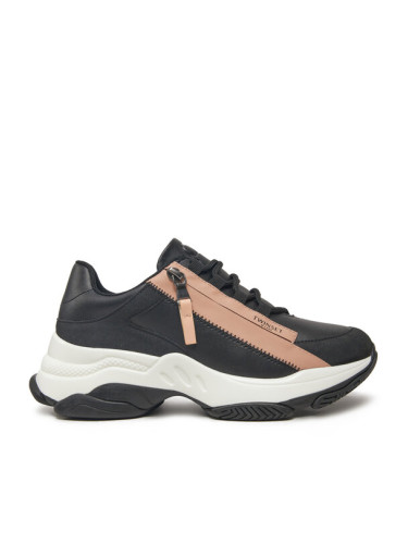 TWINSET Сникърси 242TGT18E Черен