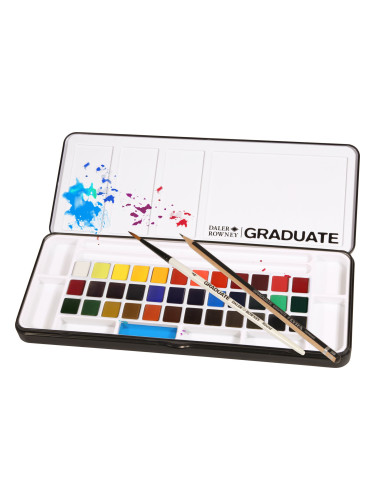 Daler Rowney Graduate Комплект акварелни бои 38 pcs