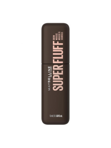 Maybelline Superfluff Brow Mousse Гел и помада за вежди за жени 5 ml Нюанс 262 Black Brown